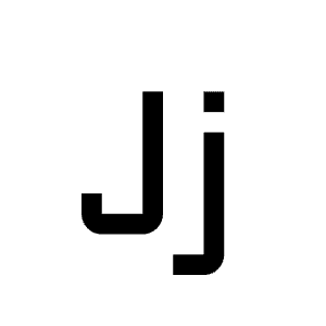 Letter Jj Icon from Carbon Set