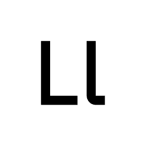 Letter Ll Icon from Carbon Set