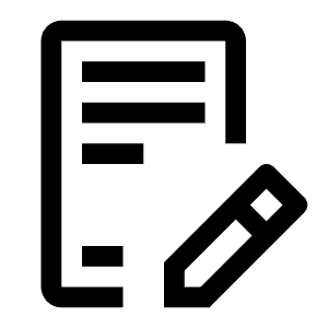 License Draft Icon from Carbon Set