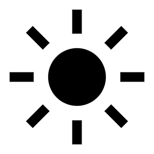 Light Filled Icon from Carbon Set