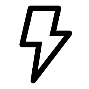 Lightning Icon from Carbon Set