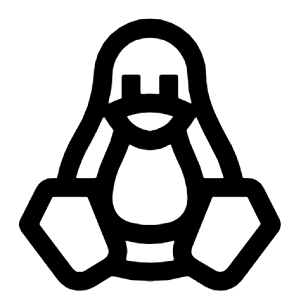 Linux Icon from Carbon Set