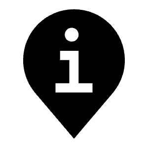 Location Info Filled Icon from Carbon Set