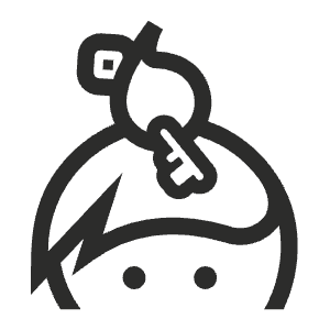 Logo Keybase Icon from Carbon Set