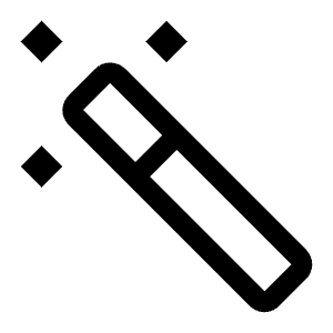 Magic Wand Icon from Carbon Set