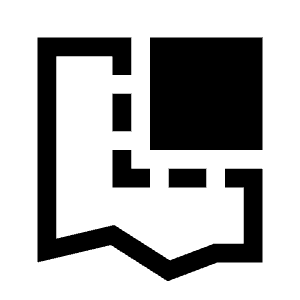 Map Boundary Icon from Carbon Set