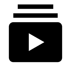 Media Library Filled Icon from Carbon Set