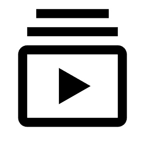 Media Library Icon from Carbon Set