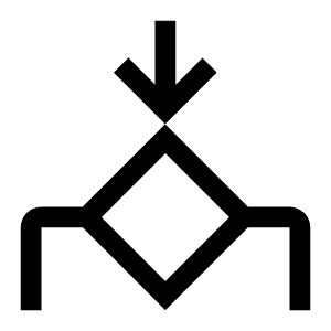 Merge Node Icon from Carbon Set