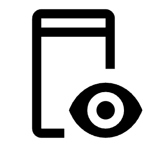Mobile View Icon from Carbon Set