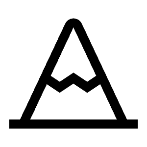 Mountain Icon from Carbon Set