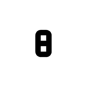 Number Small 8 Icon from Carbon Set