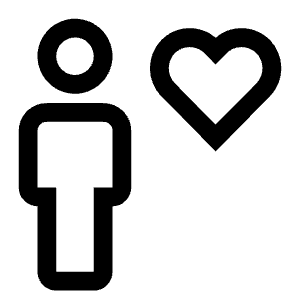 Person Favorite Icon from Carbon Set