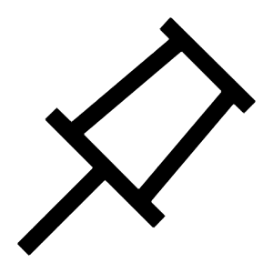 Pin Icon from Carbon Set