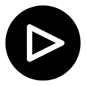 Play Outline Filled Icon from Carbon Set