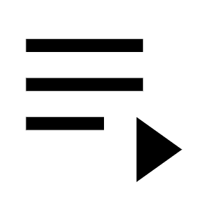 Playlist Icon from Carbon Set