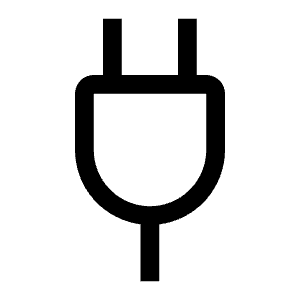 Plug Icon from Carbon Set