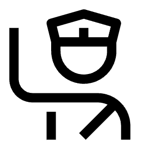 Police Icon from Carbon Set
