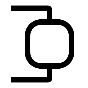 Port Usage Icon from Carbon Set