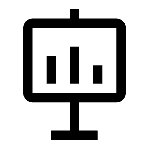 Presentation File Icon from Carbon Set