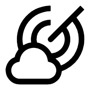 Radar Weather Icon from Carbon Set