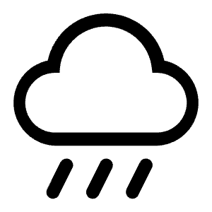Rain Icon from Carbon Set