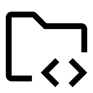 Repo Source Code Icon from Carbon Set