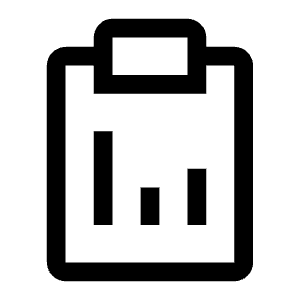 Report Data Icon from Carbon Set