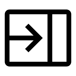 Right Panel Close Icon from Carbon Set
