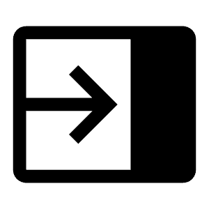 Right Panel Close Filled Icon from Carbon Set