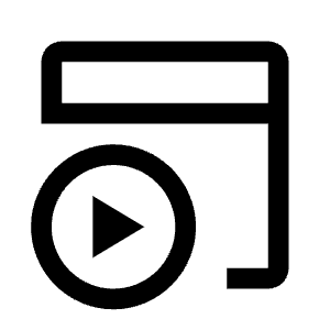 Run Mirror Icon from Carbon Set