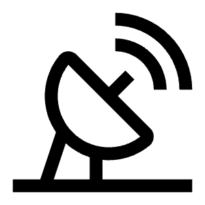 Satellite Radar Icon from Carbon Set