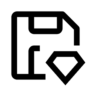 Save Model Icon from Carbon Set