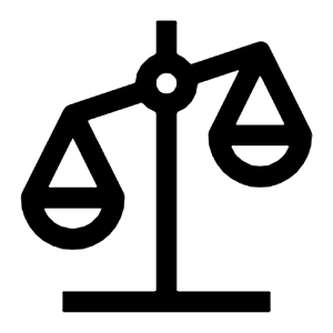Scales Tipped Icon from Carbon Set