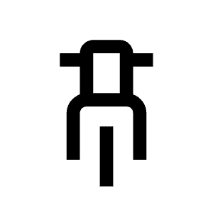Scooter Front Icon from Carbon Set