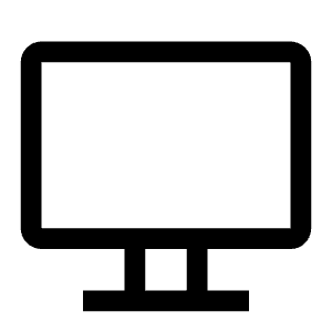Screen Icon from Carbon Set
