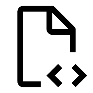 Script Icon from Carbon Set
