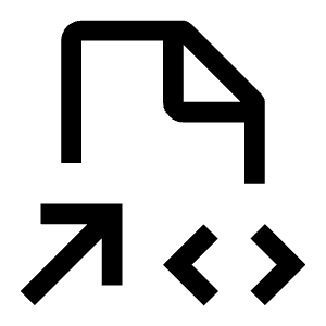 Script Reference Icon from Carbon Set