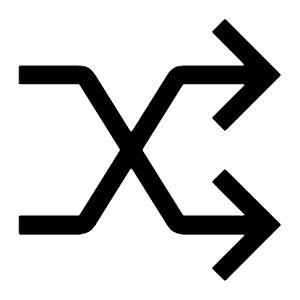 Shuffle Icon from Carbon Set