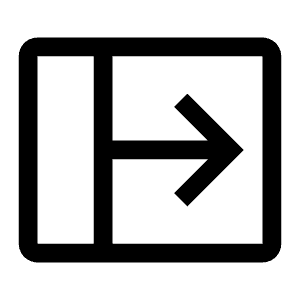 Side Panel Open Icon from Carbon Set