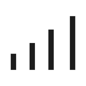 Signal Strength Icon from Carbon Set