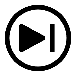 Skip Forward Outline Solid Icon from Carbon Set