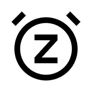 Snooze Icon from Carbon Set