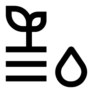 Soil Moisture Field Icon from Carbon Set