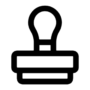 Stamp Icon from Carbon Set