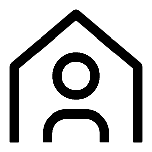 Stay Inside Icon from Carbon Set