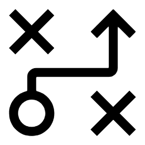 Strategy Play Icon from Carbon Set