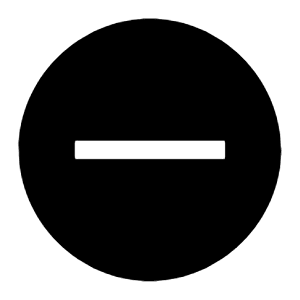 Subtract Filled Icon from Carbon Set