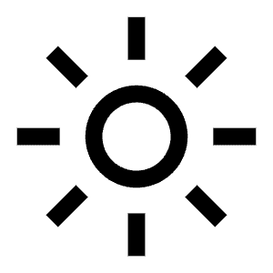 Sun Icon from Carbon Set