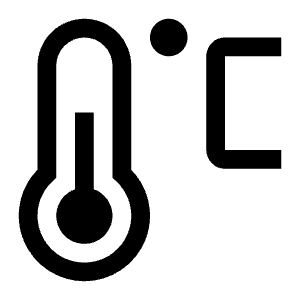 Temperature Celsius Icon from Carbon Set